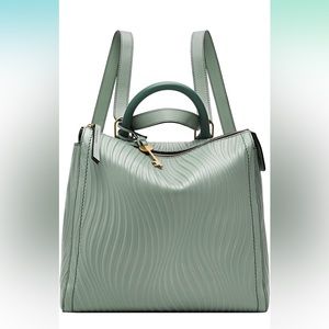Fossil Women's Parker Eco-Leather Convertible backpack